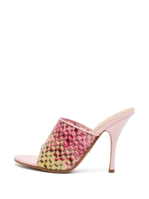 Missoni Pre-Owned zigzag sandals Pink 1399190