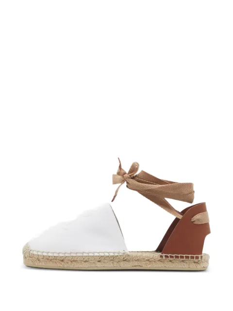 Christian Louboutin Pre-Owned Nanou ankle-tie espadrilles White 1394744