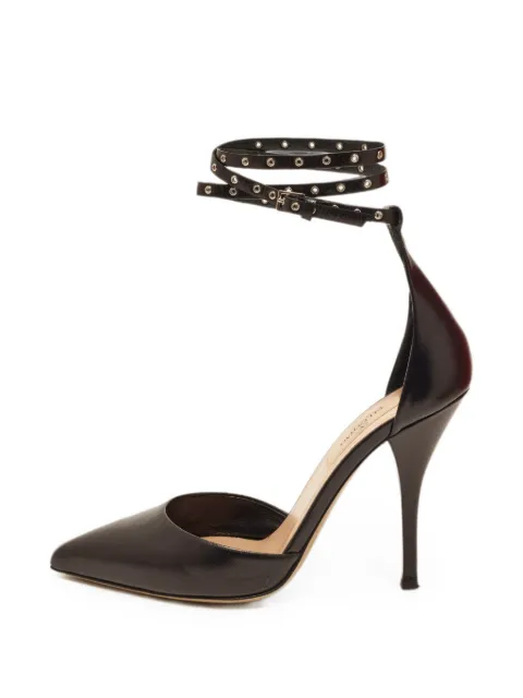 Valentino Garavani Pre-Owned Rockstud heeled pumps Black 1387592