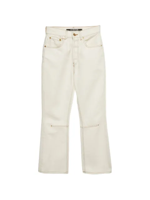 Jacquemus Pre-Owned Les Sculptures straight-leg jeans White 1386442