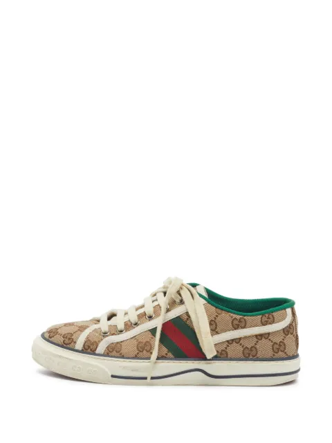 Gucci Pre-Owned Tennis 1977 low-top sneakers Neutrals 1393753