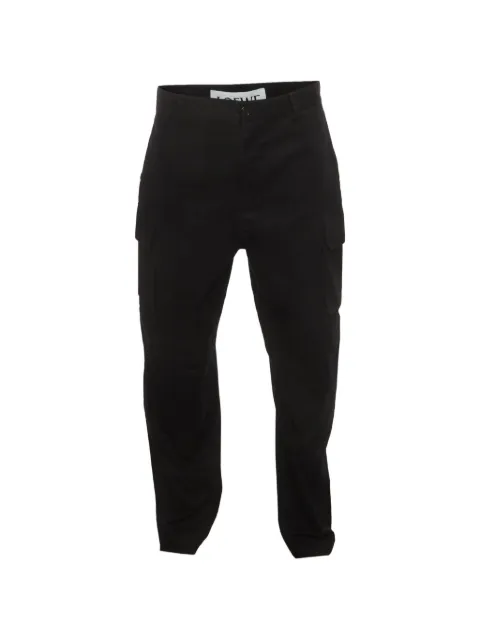 Loewe Pre-Owned straight-fit cargo pants Black 1400363