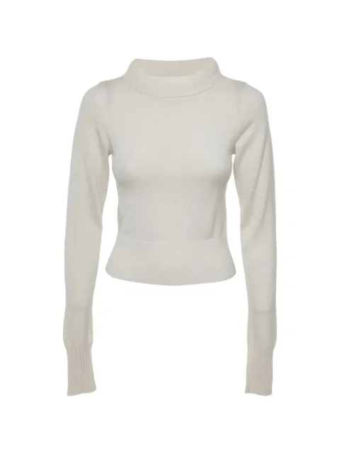 alice + olivia ribbed turtleneck sweater Neutrals 1388426