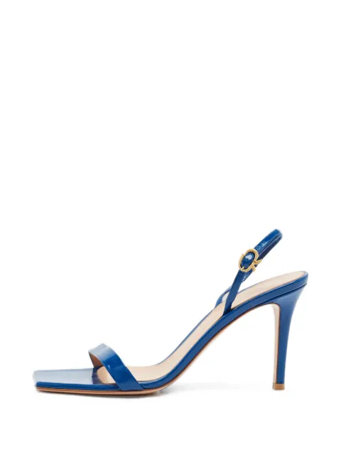 Gianvito Rossi Ribbon slingback sandals Blue 1397304