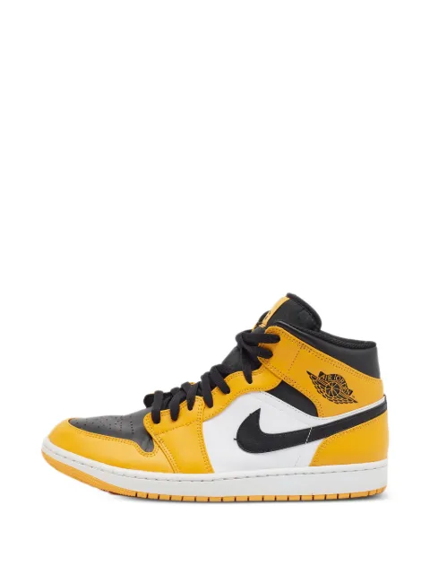 Jordan Jordan 1 high-top lace-up sneakers Yellow 1385737