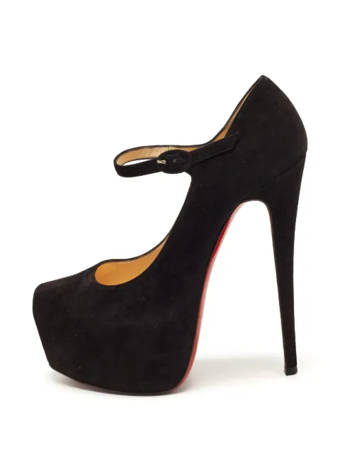 Christian Louboutin Pre-Owned Lady Daf platform pumps Black 1390614