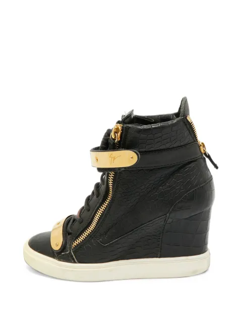 Giuseppe Zanotti Vintage Coby lace-up sneakers Black 1371163