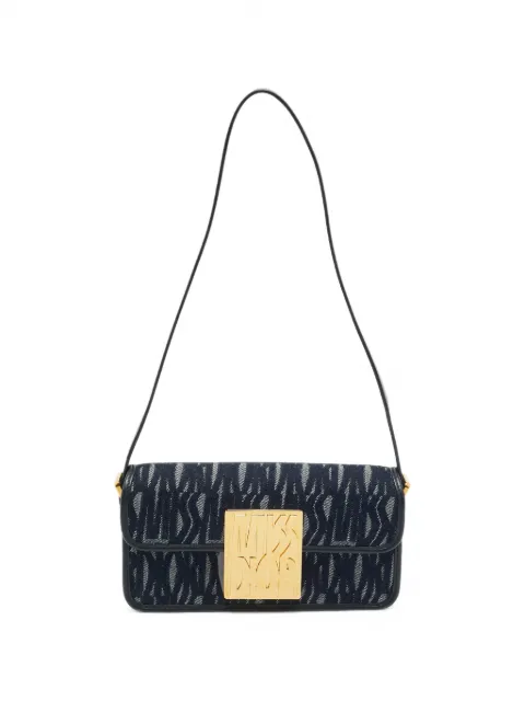Christian Dior Pre-Owned Miss Dior logo-print shoulder bag Blue 1382849