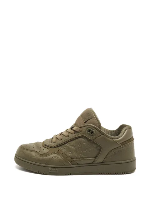 Christian Dior Pre-Owned B27 leather sneakers Green 1395263