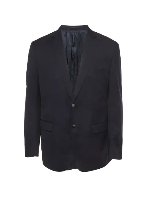 Balmain Pre-Owned single-breasted blazer Blue 1386139