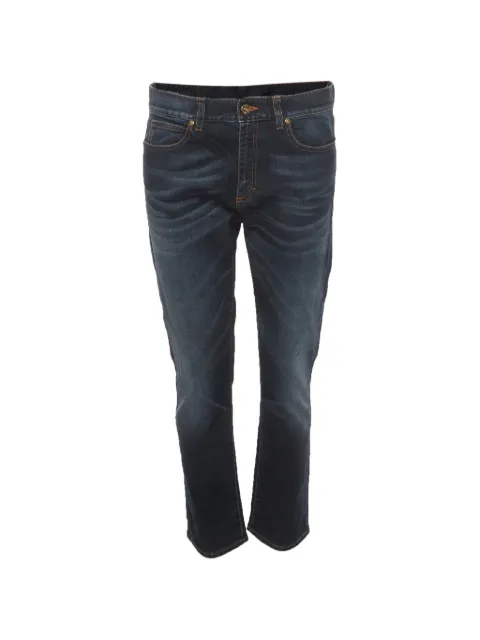 Gucci Pre-Owned embellished boyfriend jeans Blue 1393159