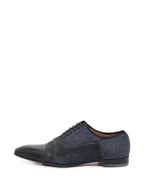 Christian Louboutin Pre-Owned Greggo lace-up Oxford shoes Blue 1383998