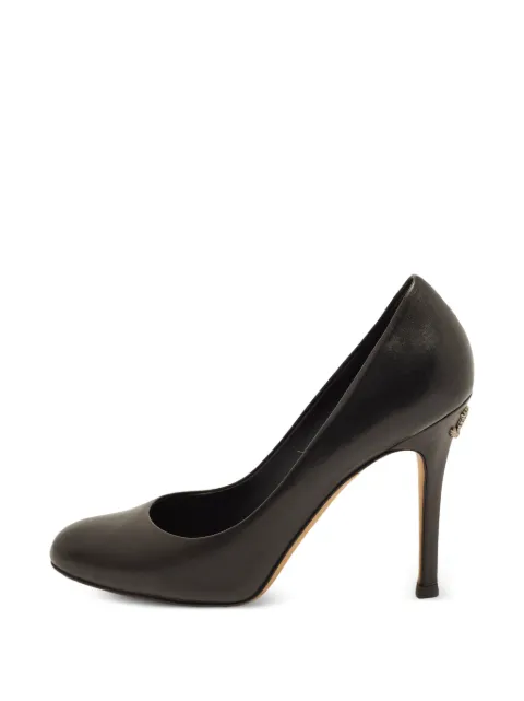 CHANEL Pre-Owned leather pumps Black 1379156