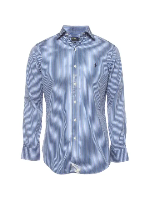 Polo Ralph Lauren Vintage custom fit striped cotton shirt Blue 1401069