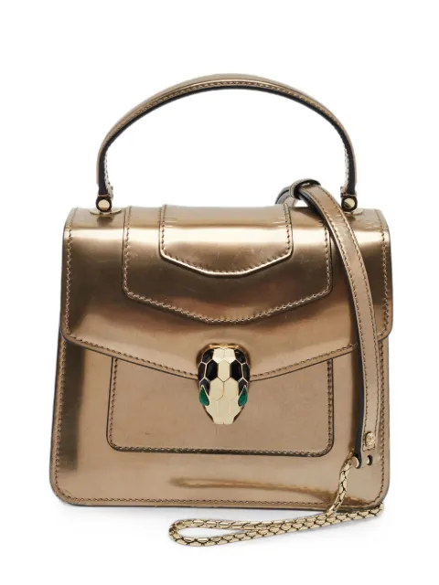 Bvlgari Pre-Owned 2016 Serpenti Forever leather tote bag Brown 1399036