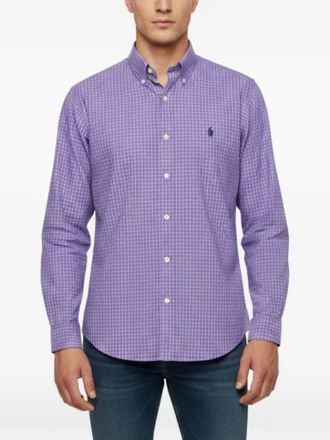 Ralph Lauren Vintage check-pattern shirt Purple 1400690