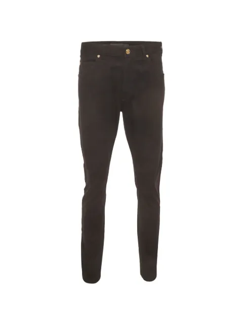 Versace Pre-Owned slim-leg jeans Black 1400688