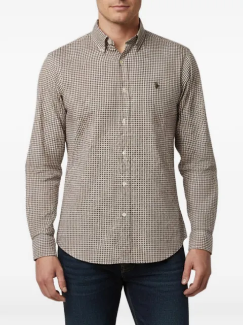 Polo Ralph Lauren Vintage gingham button-down shirt Brown 1400416
