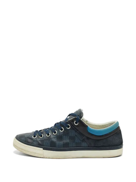 Louis Vuitton Pre-Owned Twister Damier low-top sneakers Blue 1398403