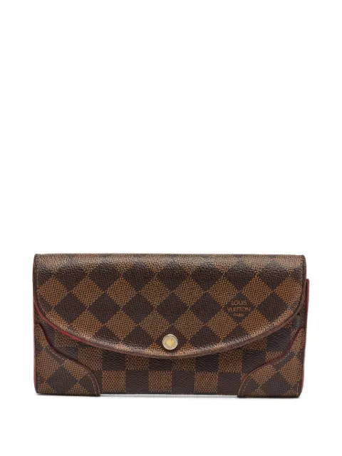 Louis Vuitton Pre-Owned 2016 Caissa Damier Ebene wallet Brown 1401778