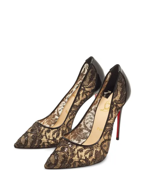 Christian Louboutin Pre-Owned Follies patent leather pumps Black 1403331