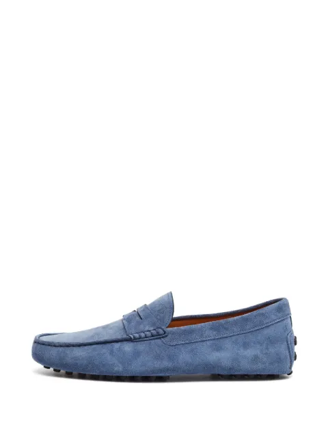 Tod's Vintage Gommino suede loafers Blue 1397273