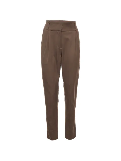 Brunello Cucinelli belt-loops trousers Brown 1393505