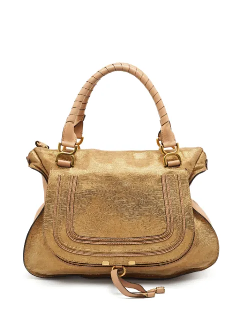 Chloé Pre-Owned large Marcie tote bag Gold 1387552