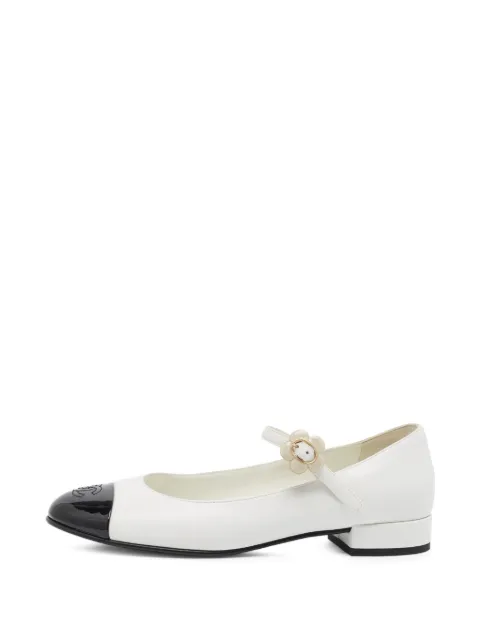 CHANEL Pre-Owned Mary Jane ballet flats White 1395359