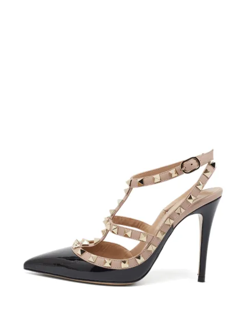 Valentino Garavani Pre-Owned Rockstud caged pumps Black 1385277
