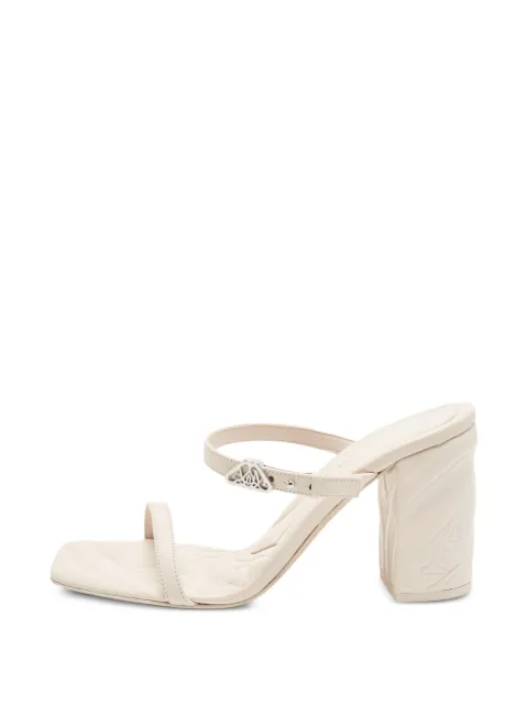 Alexander McQueen Pre-Owned block-heel sandals White 1381488