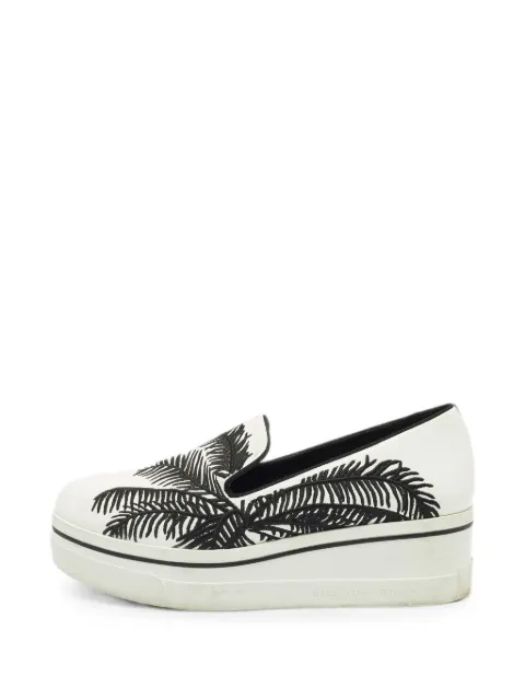 Stella McCartney Pre-Owned wedge-heel sneakers White 1398408