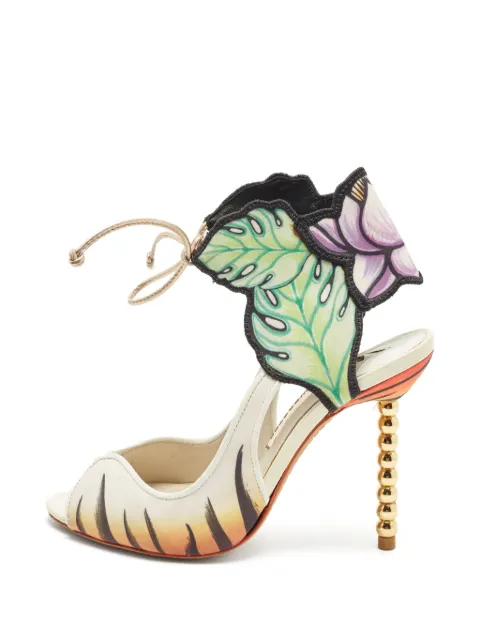 Sophia Webster Evangeline leather sandals White 1382751