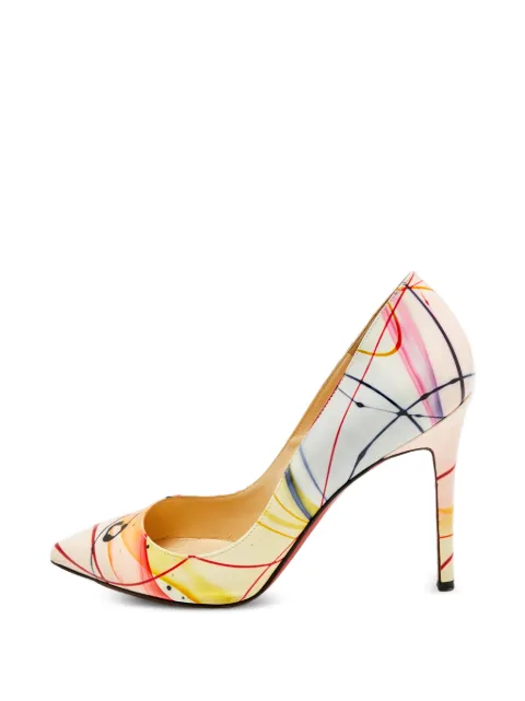 Christian Louboutin Pre-Owned Pigalle Pollock pumps Neutrals 1383582