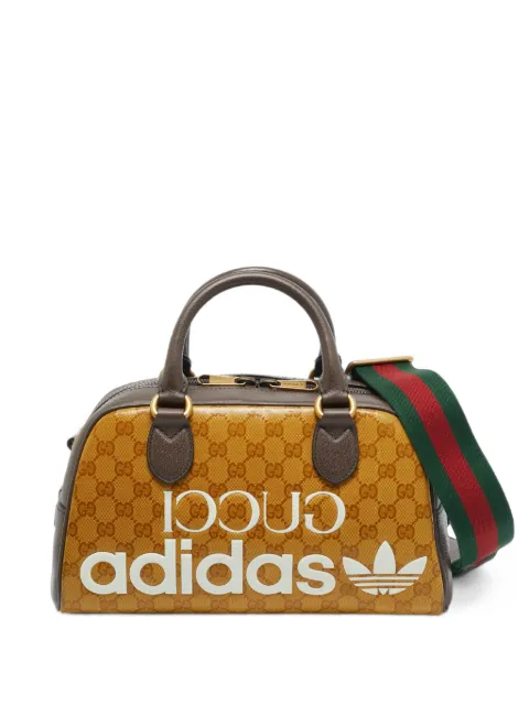 Gucci Pre-Owned x Adidas GG Supreme Trefoil tote bag Brown 1387209