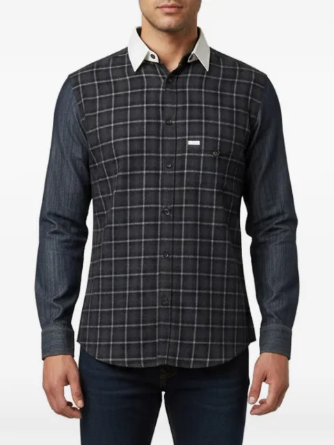 DSQUARED2 plaid chambray shirt Blue 1393709