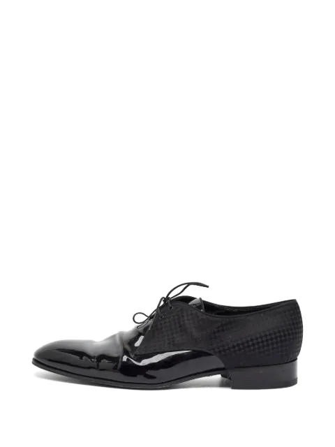 Louis Vuitton Pre-Owned Solferino derby shoes Black 1402977