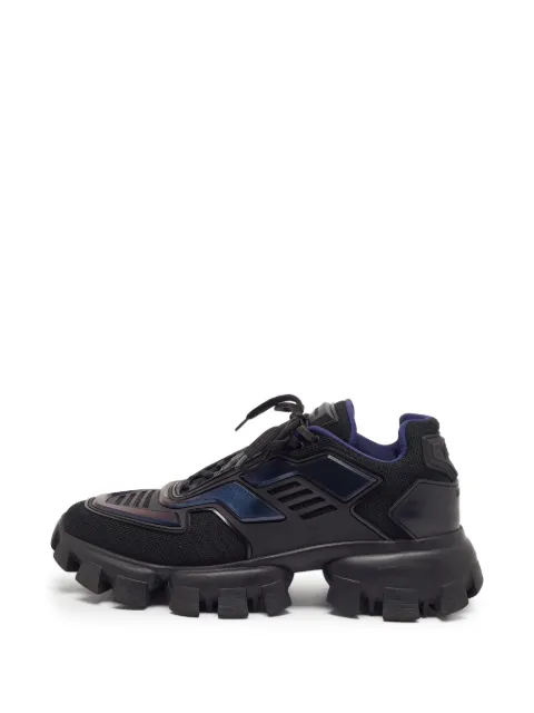 Prada Pre-Owned Cloudbust iridescent sneakers Black 1381207