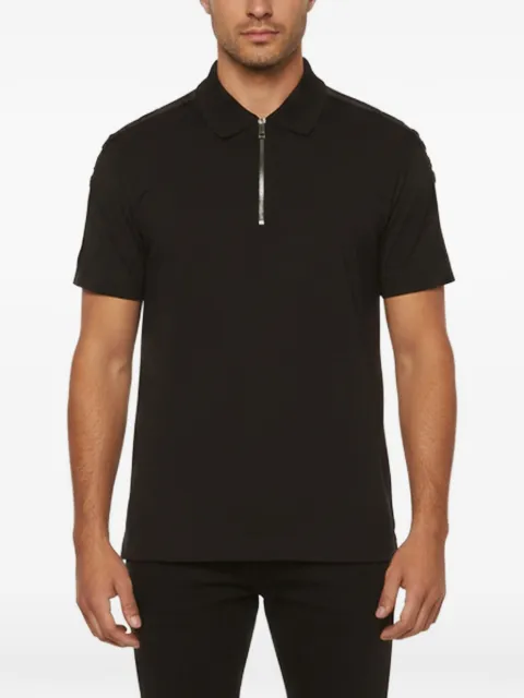 Givenchy Pre-Owned quarter-zip polo shirt Black 1385924