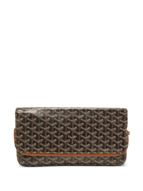 Goyard Pre-Owned 2022 Sainte Marie Goyardine clutch bag Brown 1400088