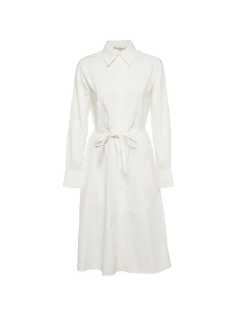 Stella McCartney Pre-Owned belted midi dress White 1379779