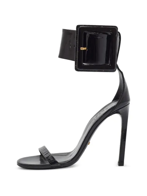 Gucci Pre-Owned buckled-strap sandals Black 1392698