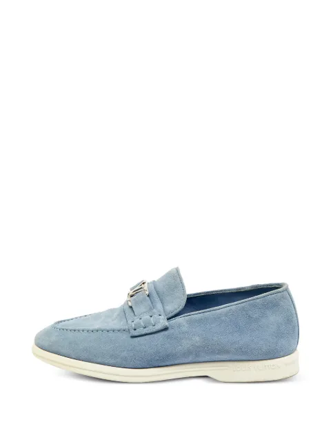 Louis Vuitton Pre-Owned Estate loafers Blue 1388761