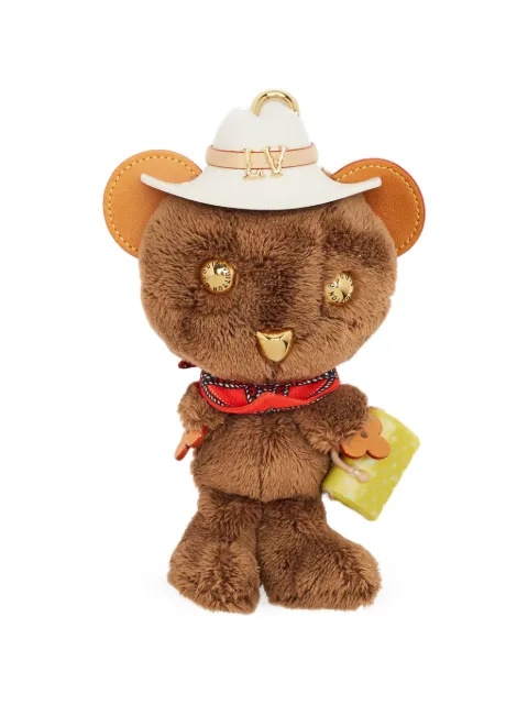Louis Vuitton Pre-Owned Louis Bear Western bag charm Brown 1401802