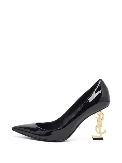 Saint Laurent Pre-Owned Opyum patent leather pumps Black 1386431