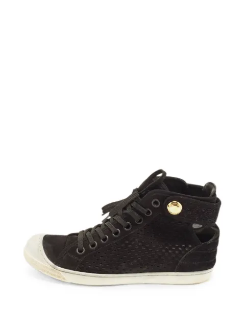 Louis Vuitton Pre-Owned Punchy high-top sneakers Black 1400374