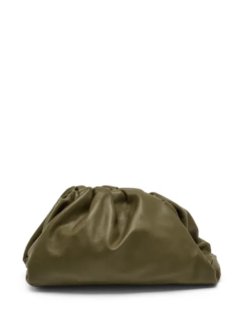 Bottega Veneta Pre-Owned The Pouch gathered clutch bag Green 1397305