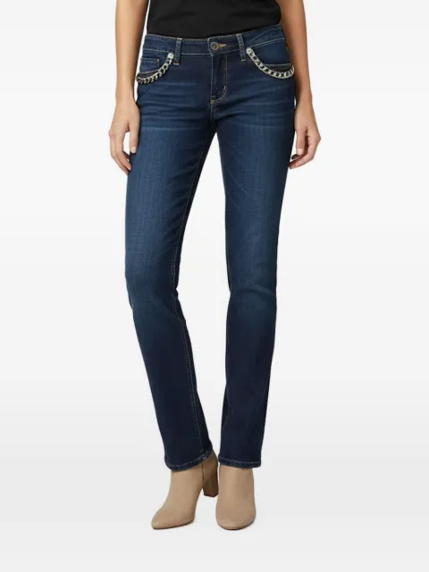 Elisabetta Franchi chain-detail jeans Blue 1382646