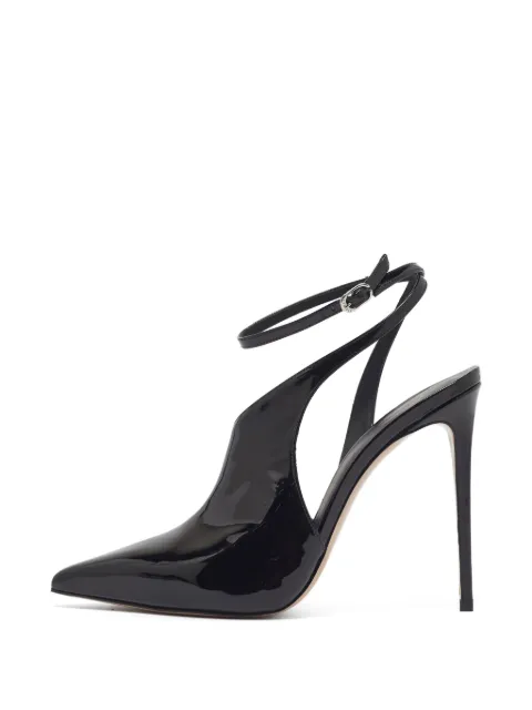 Le Silla Futura ankle wrap pumps Black 1392025