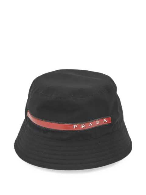 Prada Pre-Owned Rossa bucket hat Black 1392950